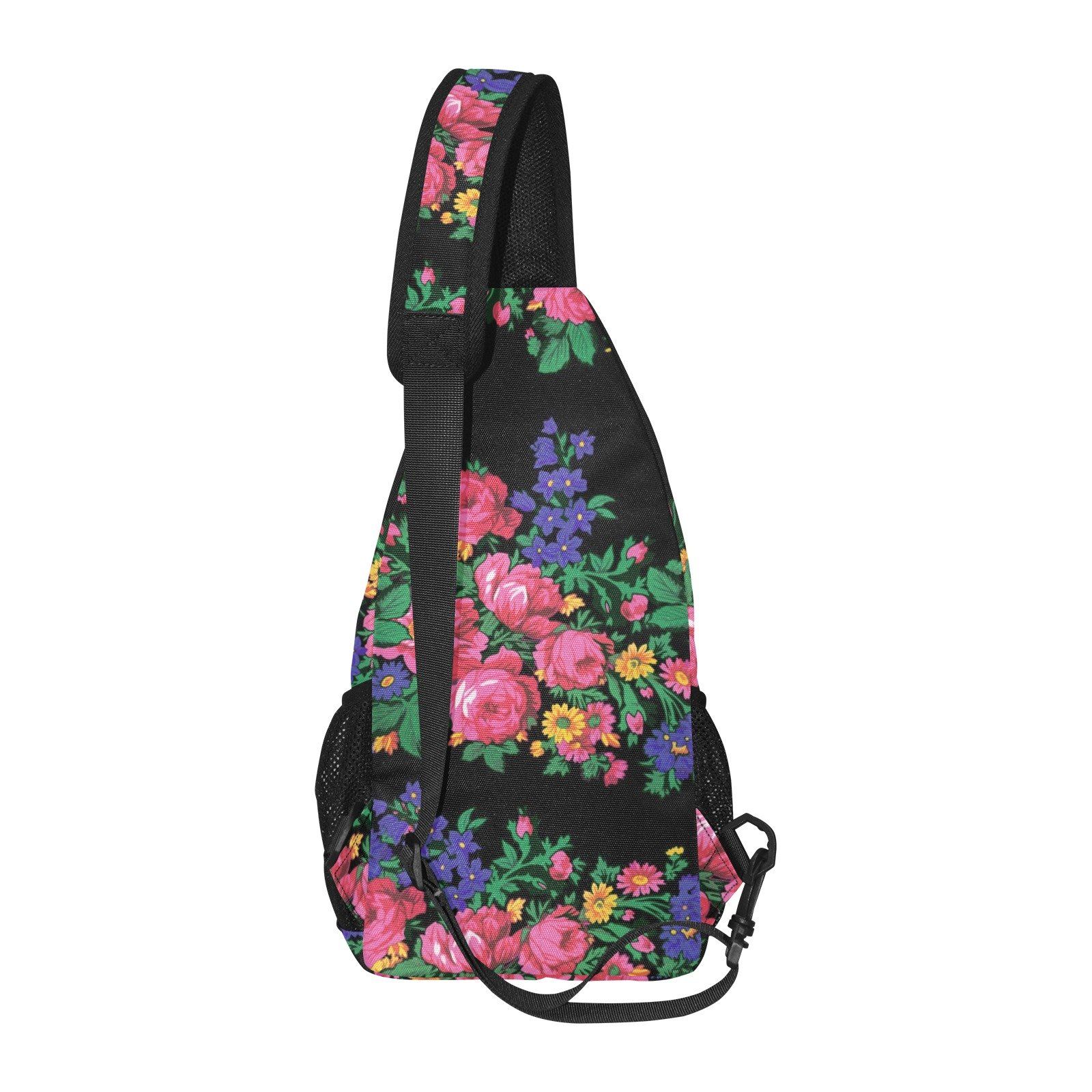 Kokum's Revenge Black All Over Print Chest Bag (Model 1719) All Over Print Chest Bag (1719) e-joyer