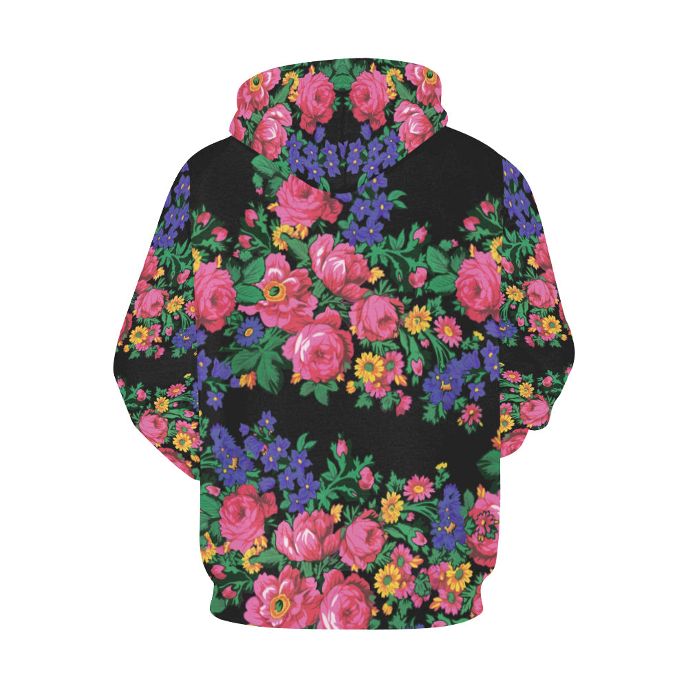 Kokum's Revenge-Black All Over Print Hoodie for Women (USA Size) (Model H13) Hoodie e-joyer