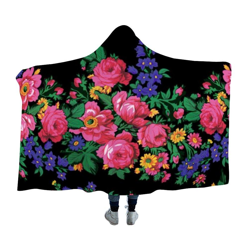 Kokums Revenge Black Hooded Blanket 49 Dzine