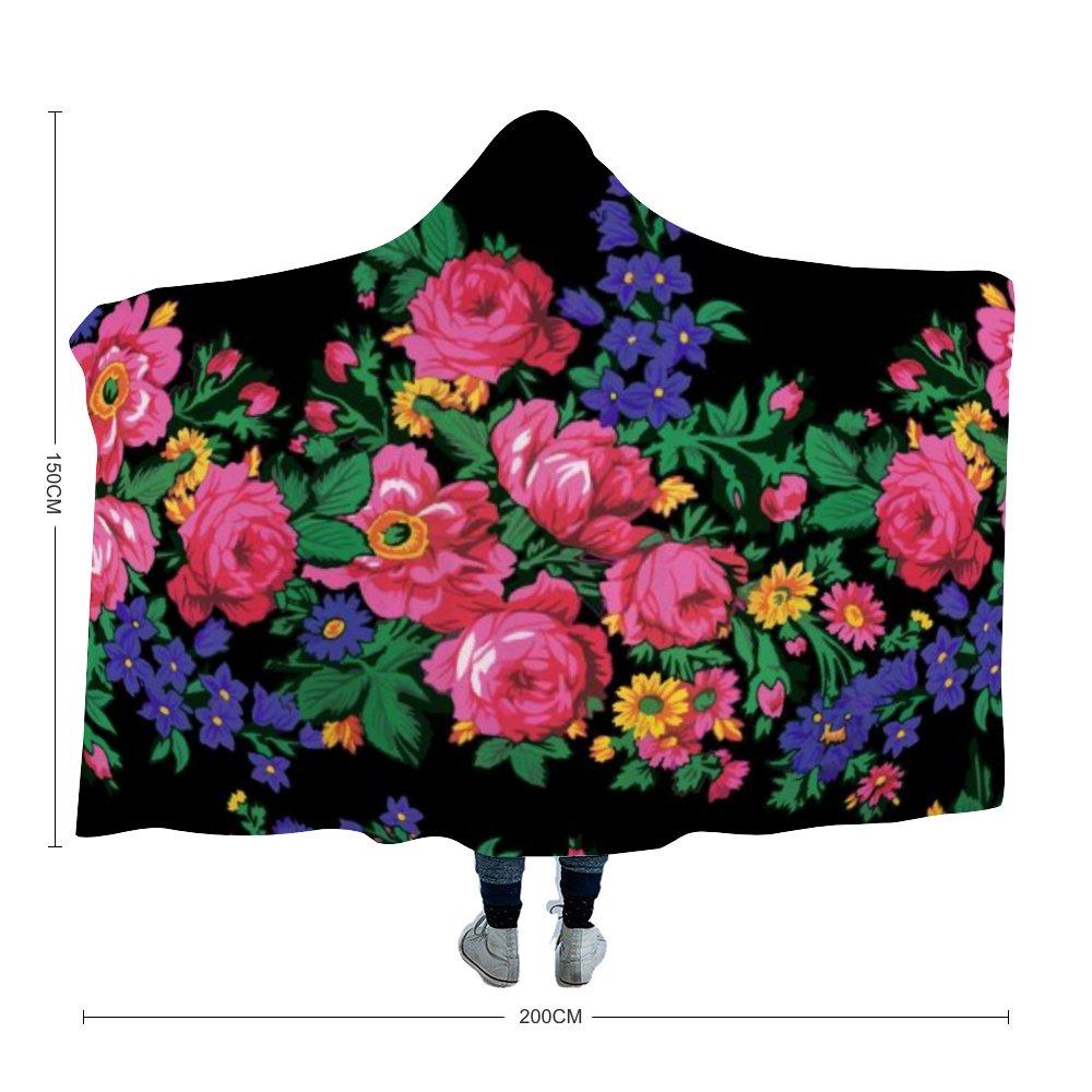 Kokums Revenge Black Hooded Blanket 49 Dzine