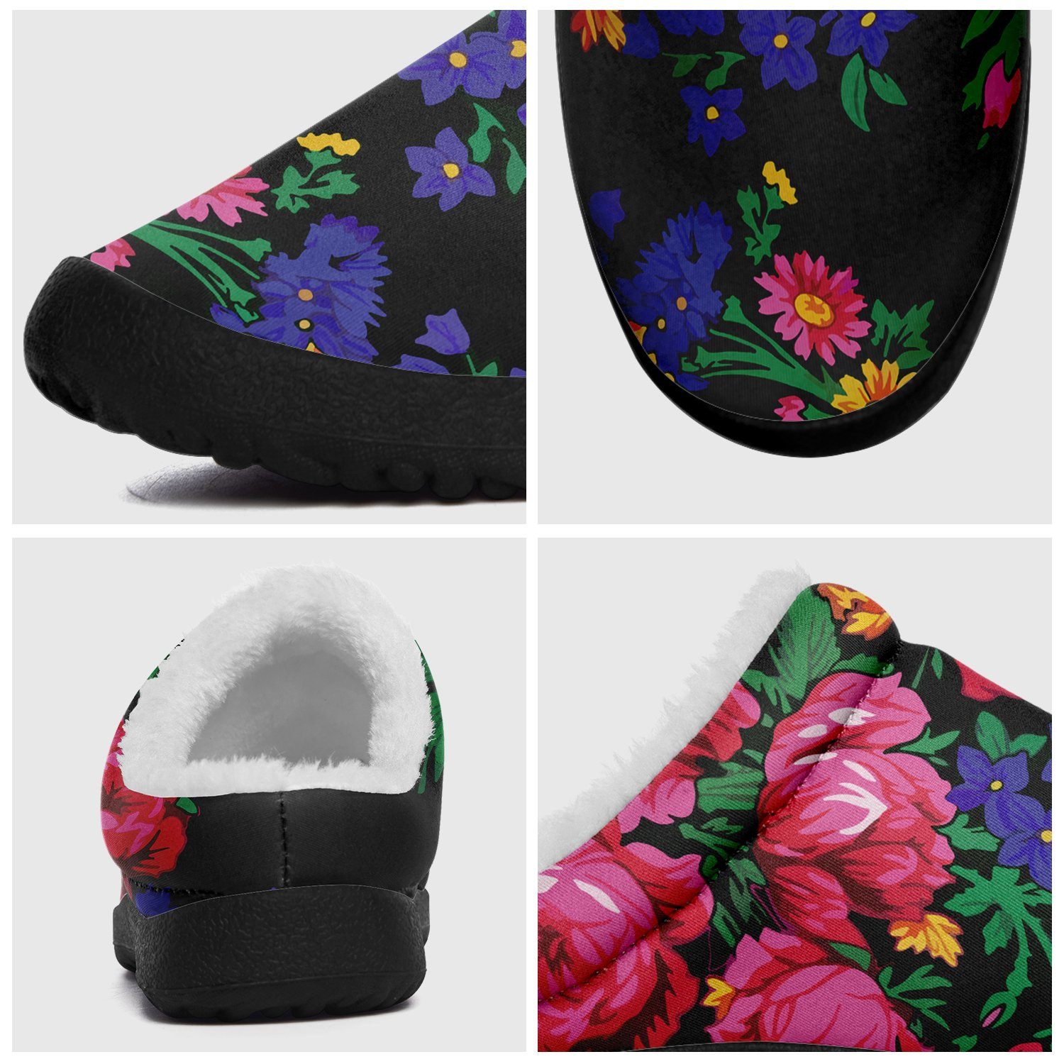 Kokum's Revenge Black Ikinnii Indoor Slipper 49 Dzine