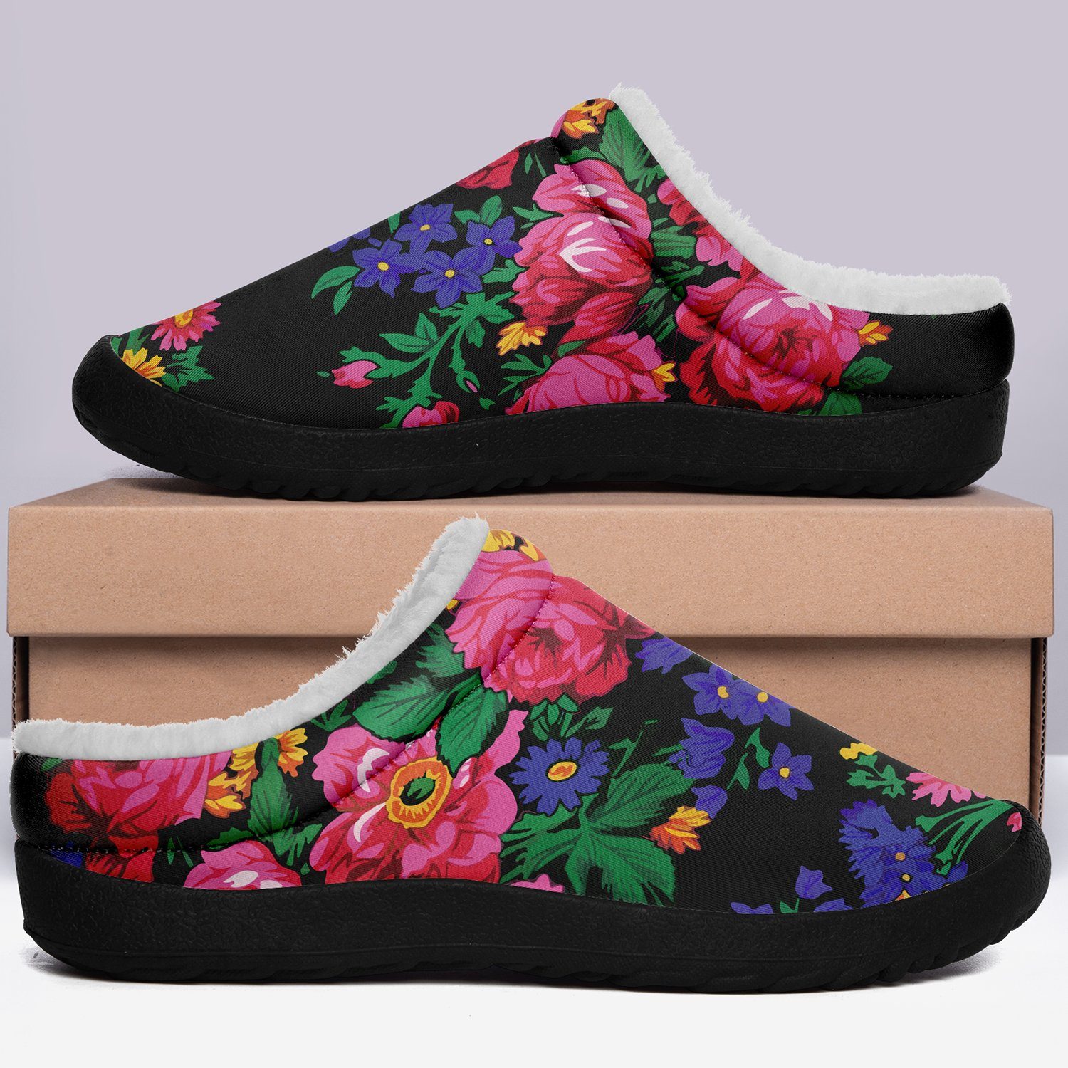 Kokum's Revenge Black Ikinnii Indoor Slipper 49 Dzine