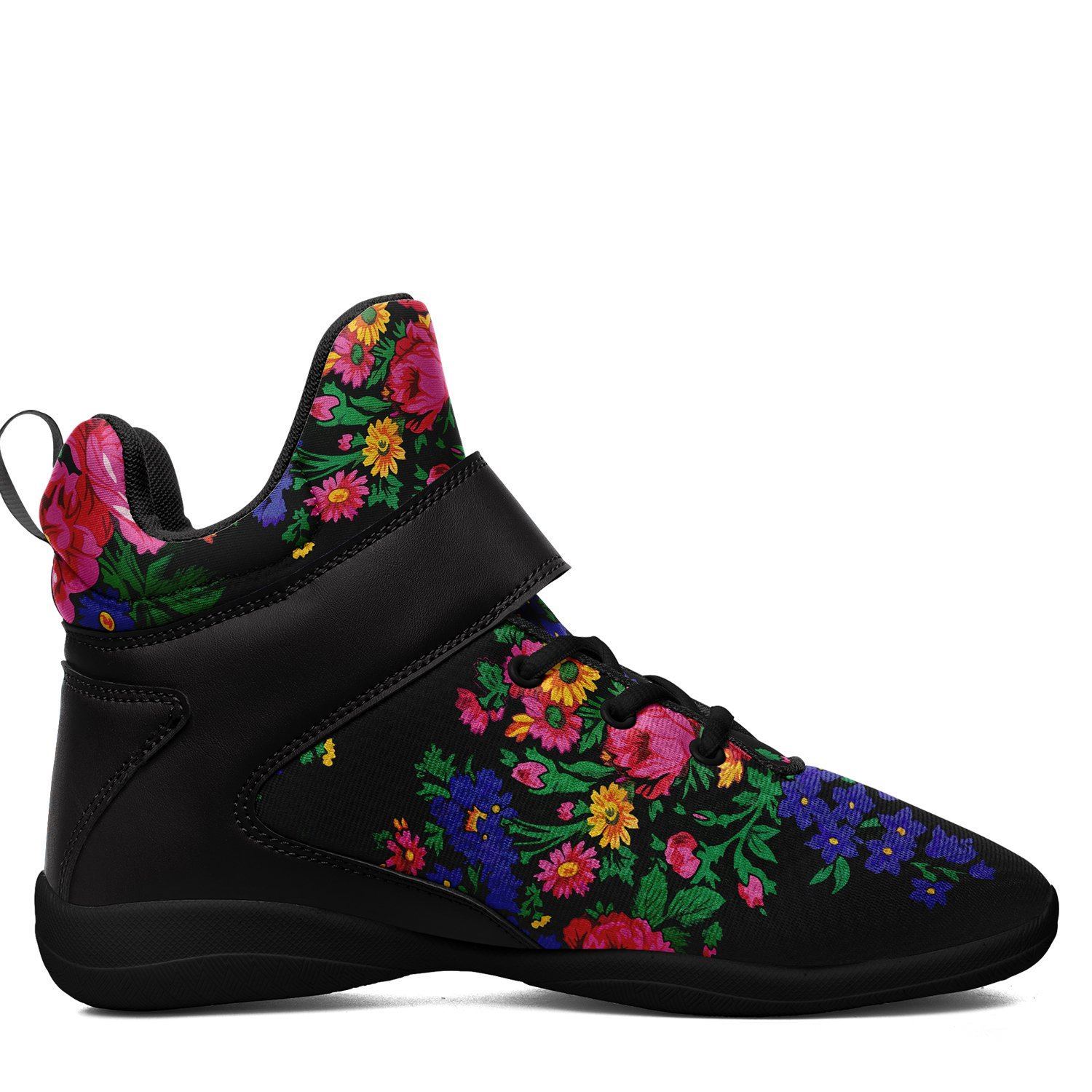 Kokum's Revenge Black Ipottaa Basketball / Sport High Top Shoes - Black Sole 49 Dzine