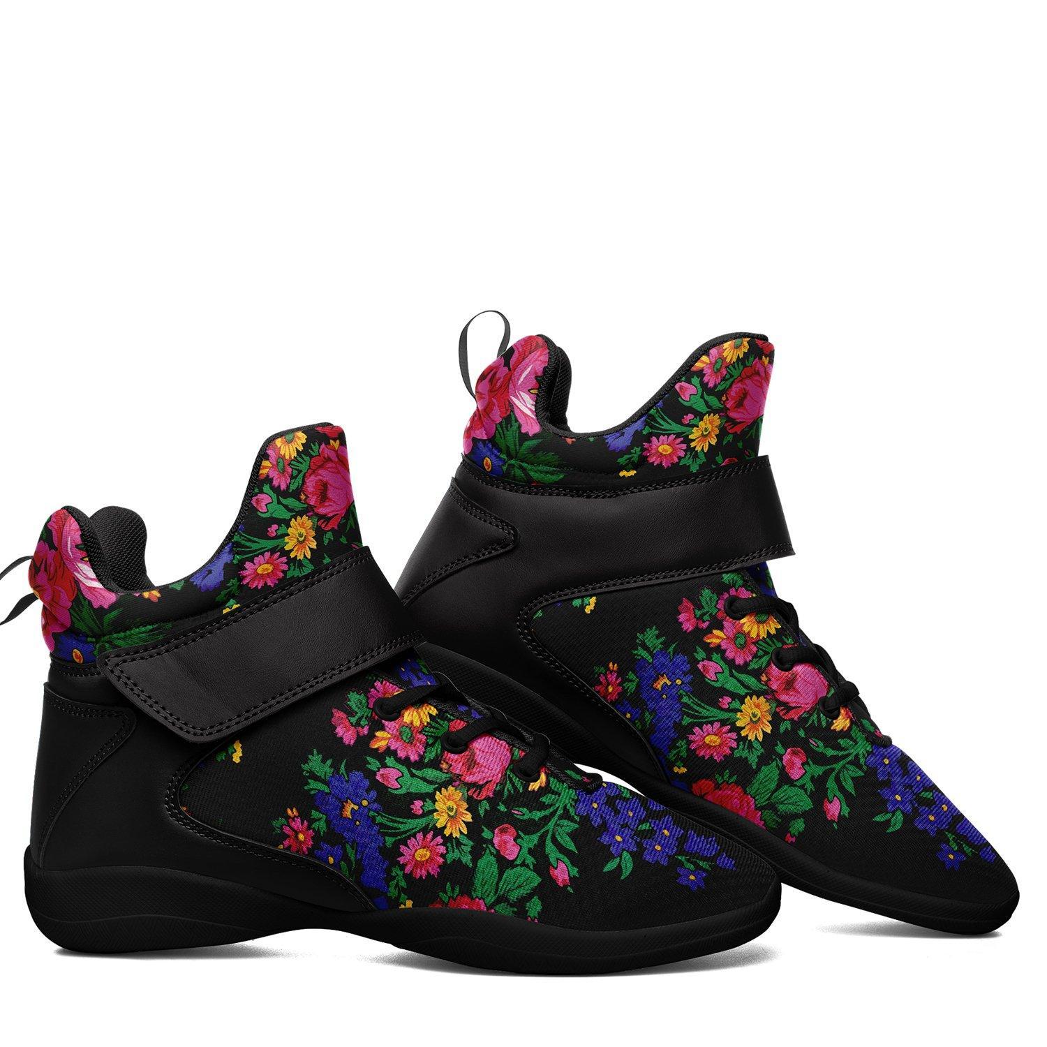 Kokum's Revenge Black Ipottaa Basketball / Sport High Top Shoes - Black Sole 49 Dzine