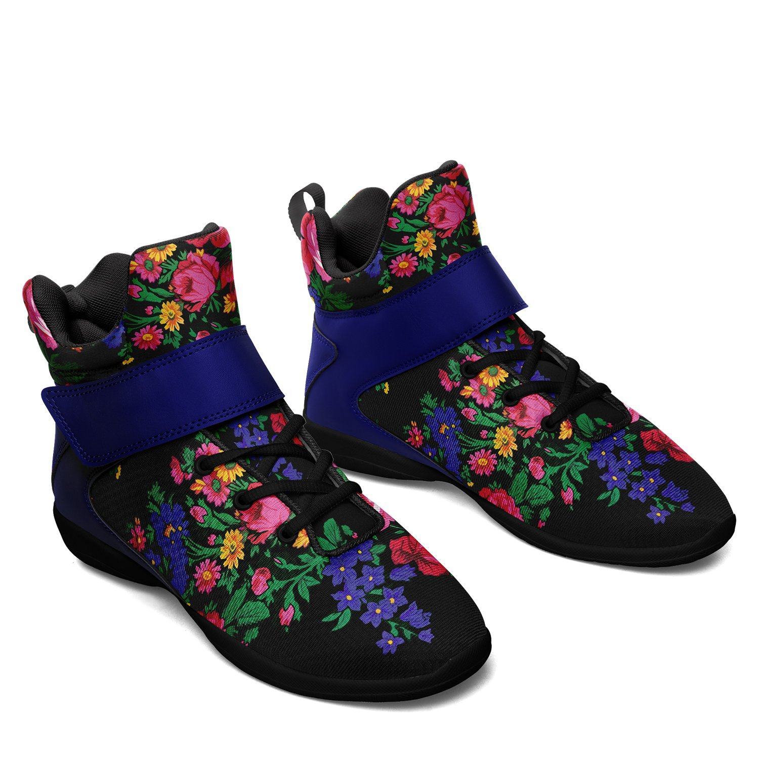 Kokum's Revenge Black Ipottaa Basketball / Sport High Top Shoes - Black Sole 49 Dzine