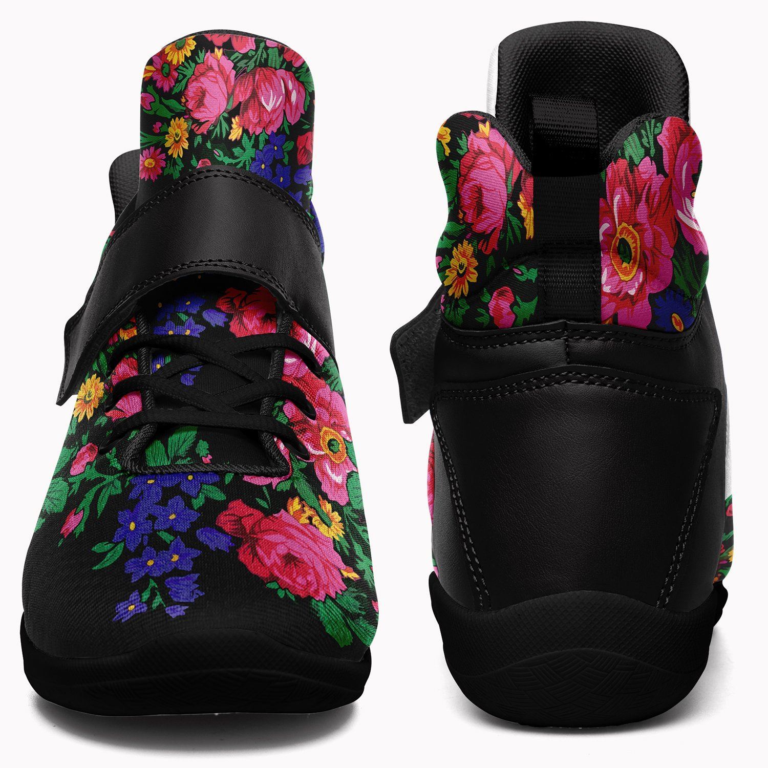 Kokum's Revenge Black Ipottaa Basketball / Sport High Top Shoes - Black Sole 49 Dzine