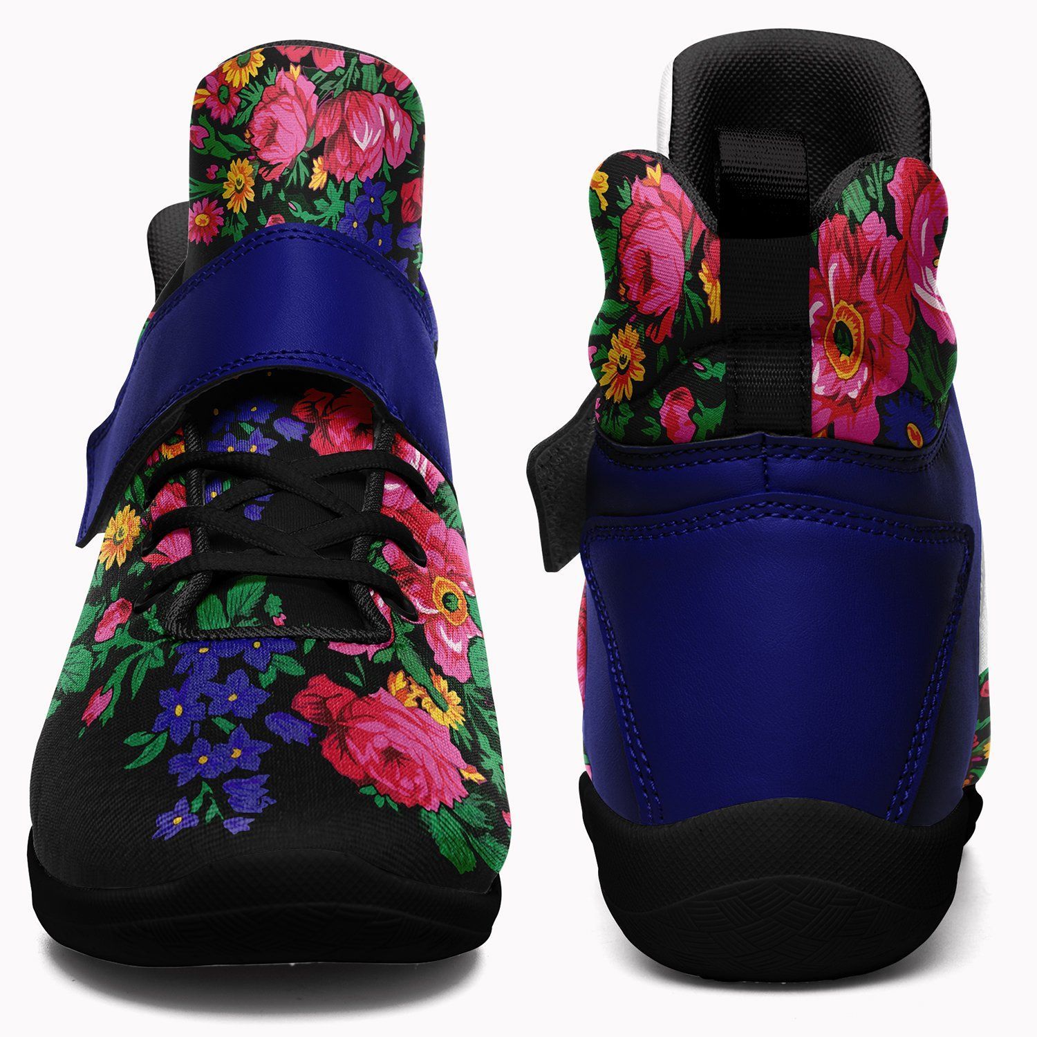 Kokum's Revenge Black Ipottaa Basketball / Sport High Top Shoes - Black Sole 49 Dzine