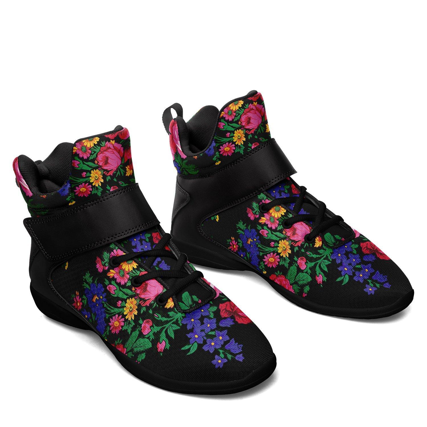 Kokum's Revenge Black Ipottaa Basketball / Sport High Top Shoes - Black Sole 49 Dzine