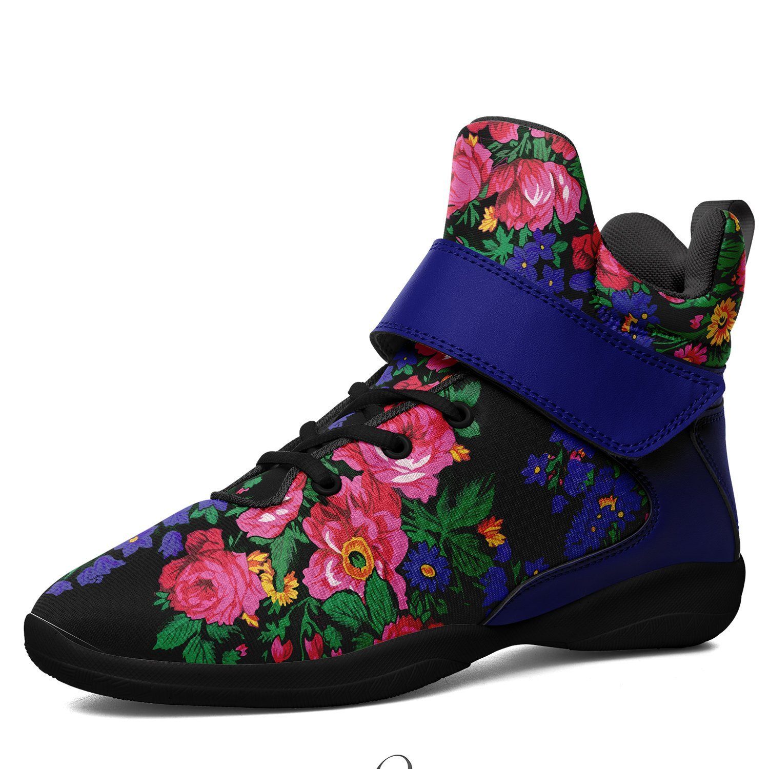 Kokum's Revenge Black Ipottaa Basketball / Sport High Top Shoes - Black Sole 49 Dzine
