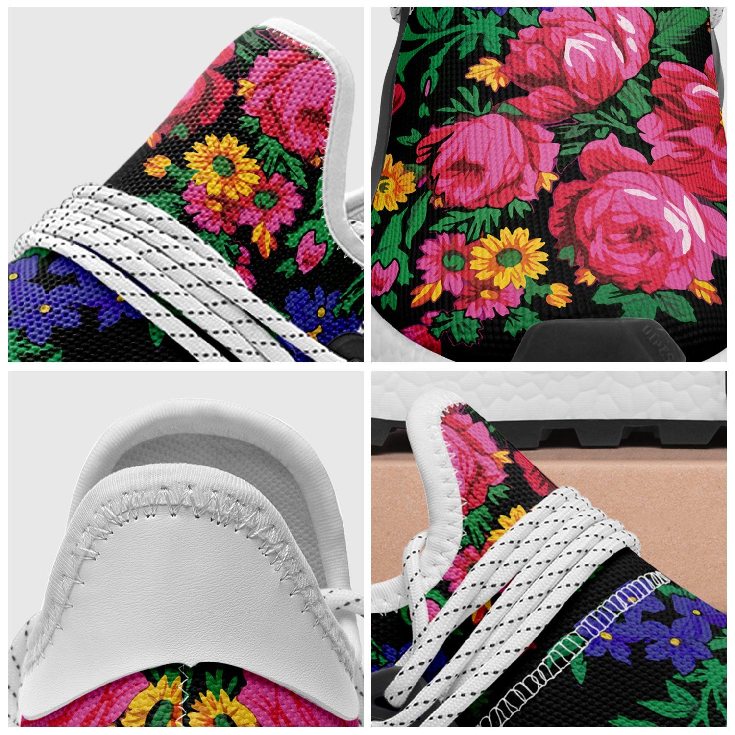 Kokum's Revenge Black Okaki Sneakers Shoes 49 Dzine