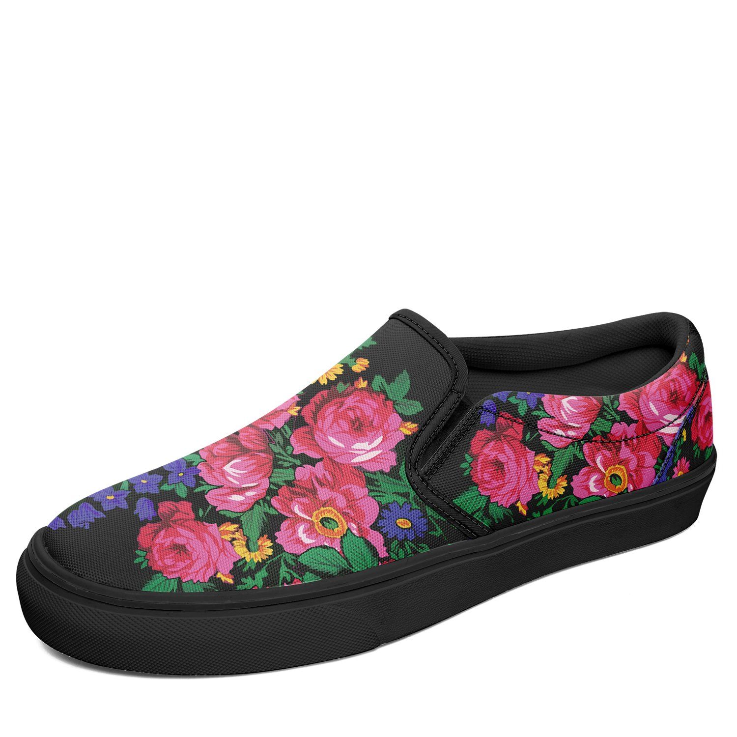 Kokum's Revenge Black Otoyimm Canvas Slip On Shoes 49 Dzine