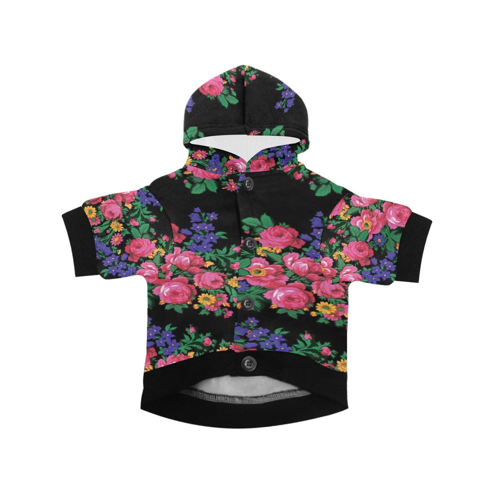 Kokum's Revenge Black Pet Dog Hoodie Pet Dog Hoodie e-joyer