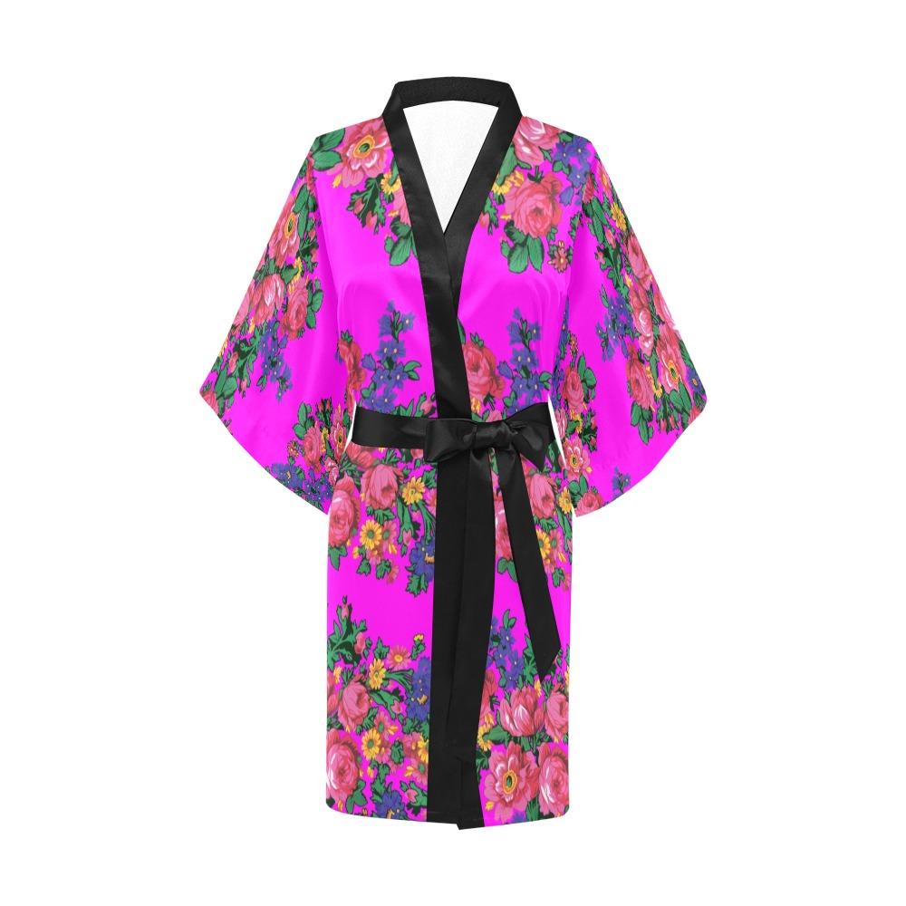 Kokum's Revenge Blush Kimono Robe Artsadd
