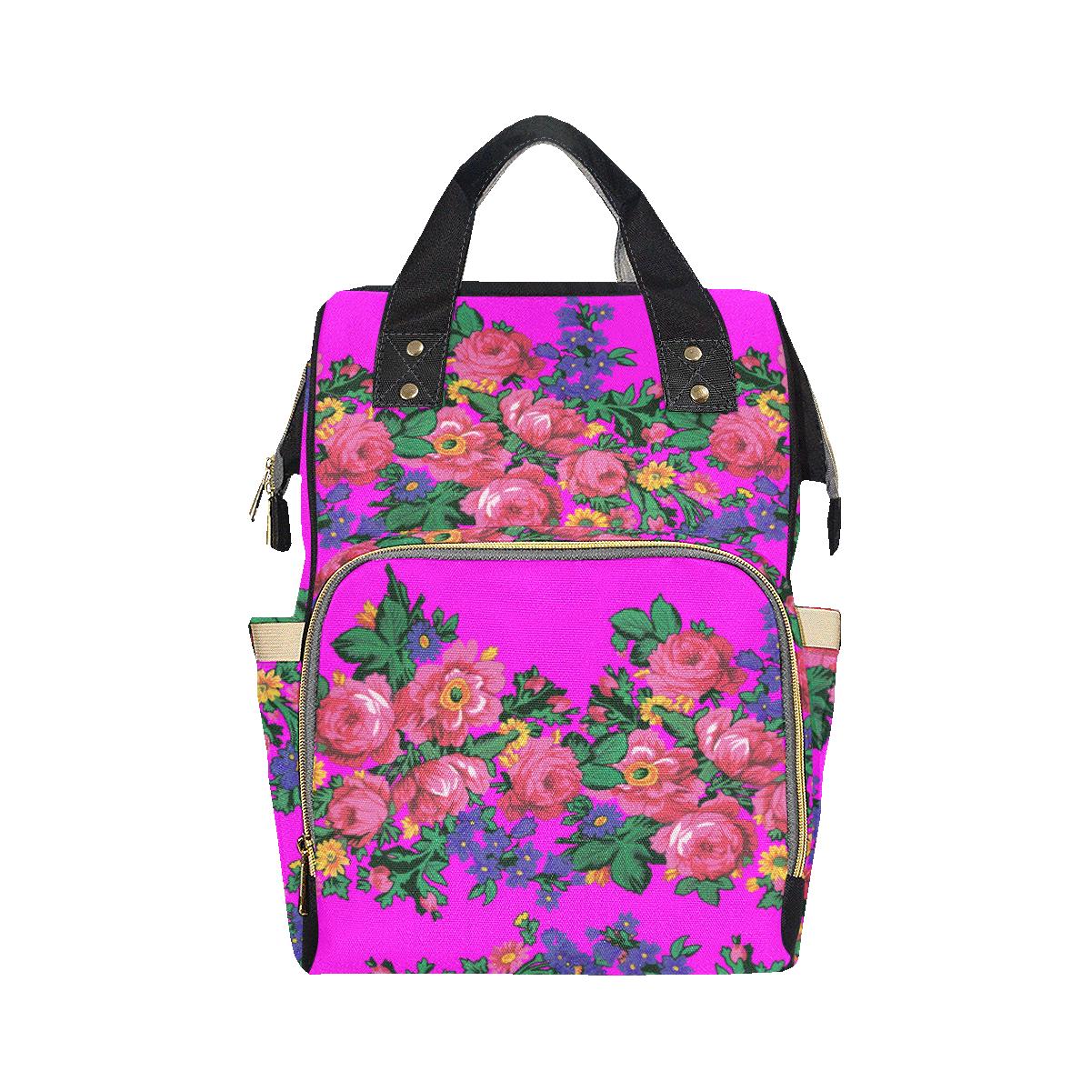 Kokum's Revenge Blush Multi-Function Diaper Backpack (Model 1688) Diaper Backpack (1688) e-joyer