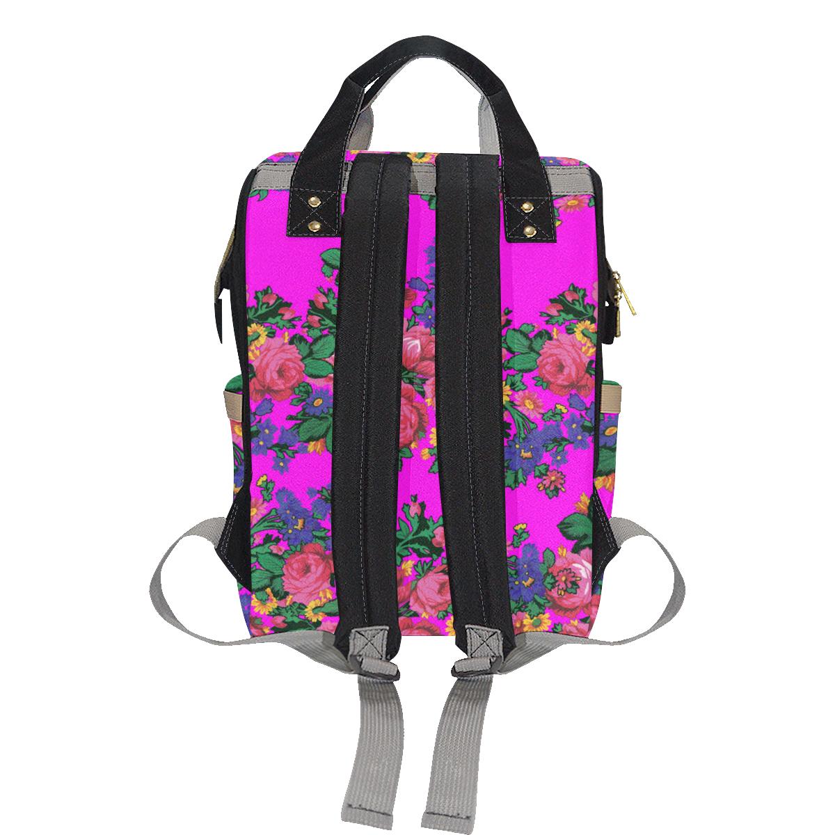 Kokum's Revenge Blush Multi-Function Diaper Backpack (Model 1688) Diaper Backpack (1688) e-joyer