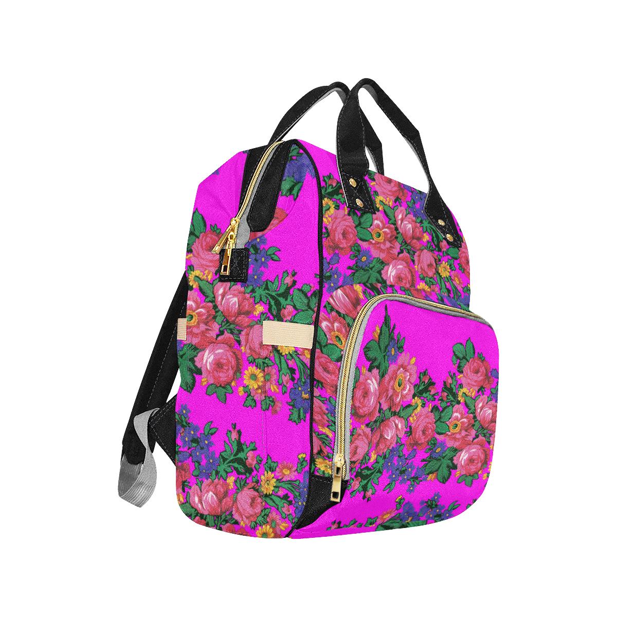 Kokum's Revenge Blush Multi-Function Diaper Backpack (Model 1688) Diaper Backpack (1688) e-joyer