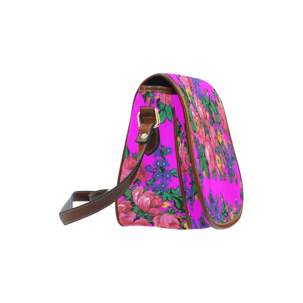 Kokum's Revenge Blush Saddle Bag/Small (Model 1649) Full Customization Saddle Bag/Small (Full Customization) e-joyer