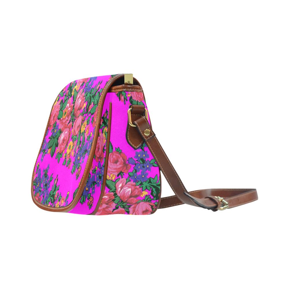 Kokum's Revenge Blush Saddle Bag/Small (Model 1649) Full Customization Saddle Bag/Small (Full Customization) e-joyer