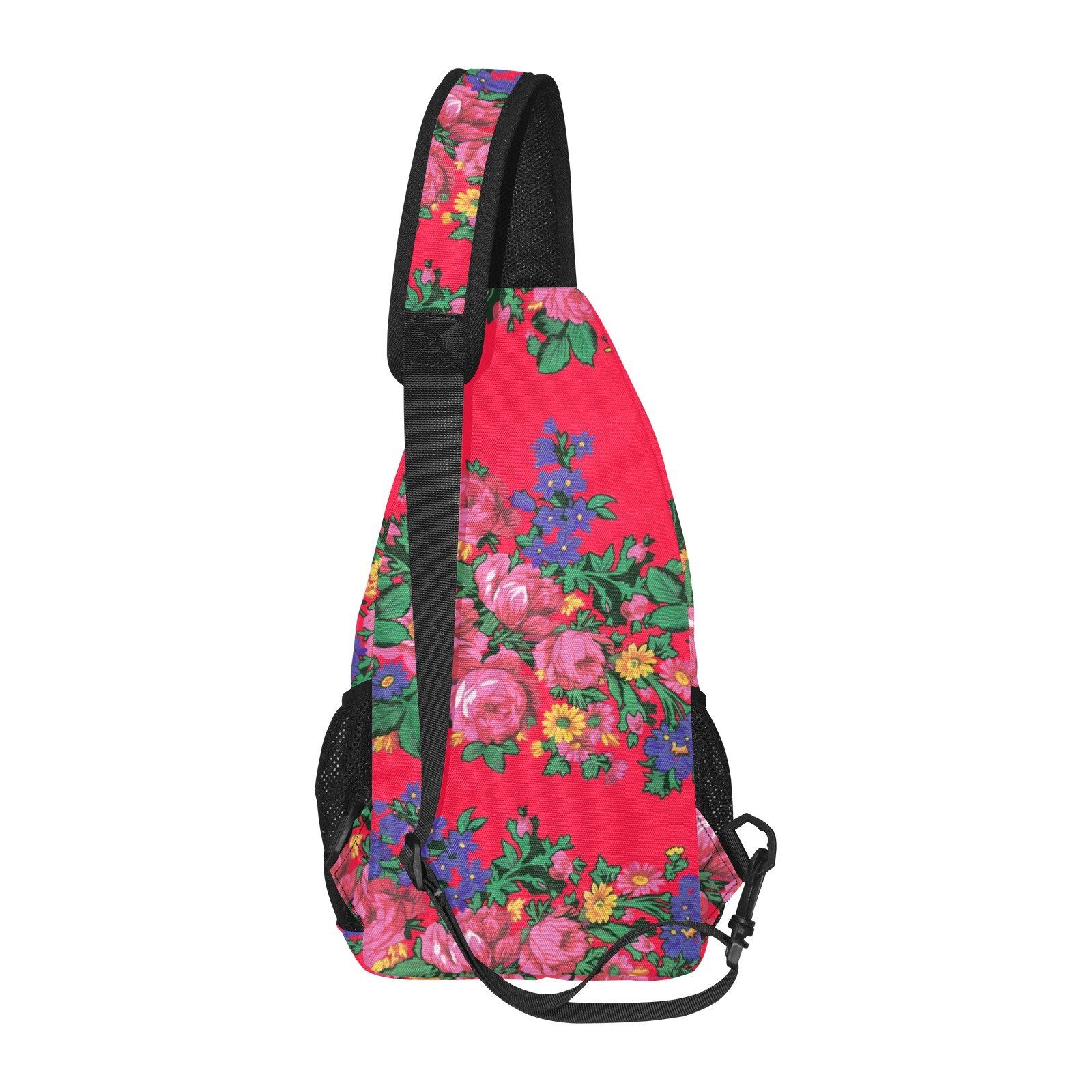 Kokum's Revenge Dahlia All Over Print Chest Bag (Model 1719) All Over Print Chest Bag (1719) e-joyer