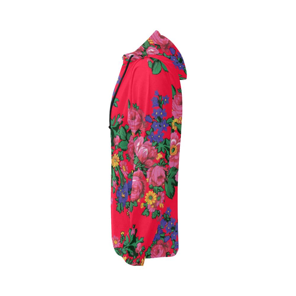Kokum's Revenge- Dahlia All Over Print Full Zip Hoodie for Women (Model H14) All Over Print Full Zip Hoodie for Women (H14) e-joyer