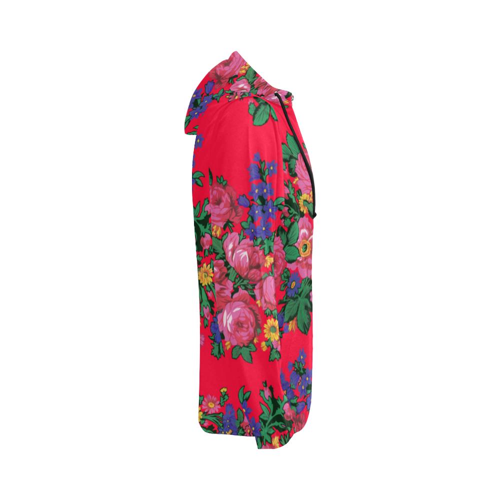 Kokum's Revenge- Dahlia All Over Print Full Zip Hoodie for Women (Model H14) All Over Print Full Zip Hoodie for Women (H14) e-joyer
