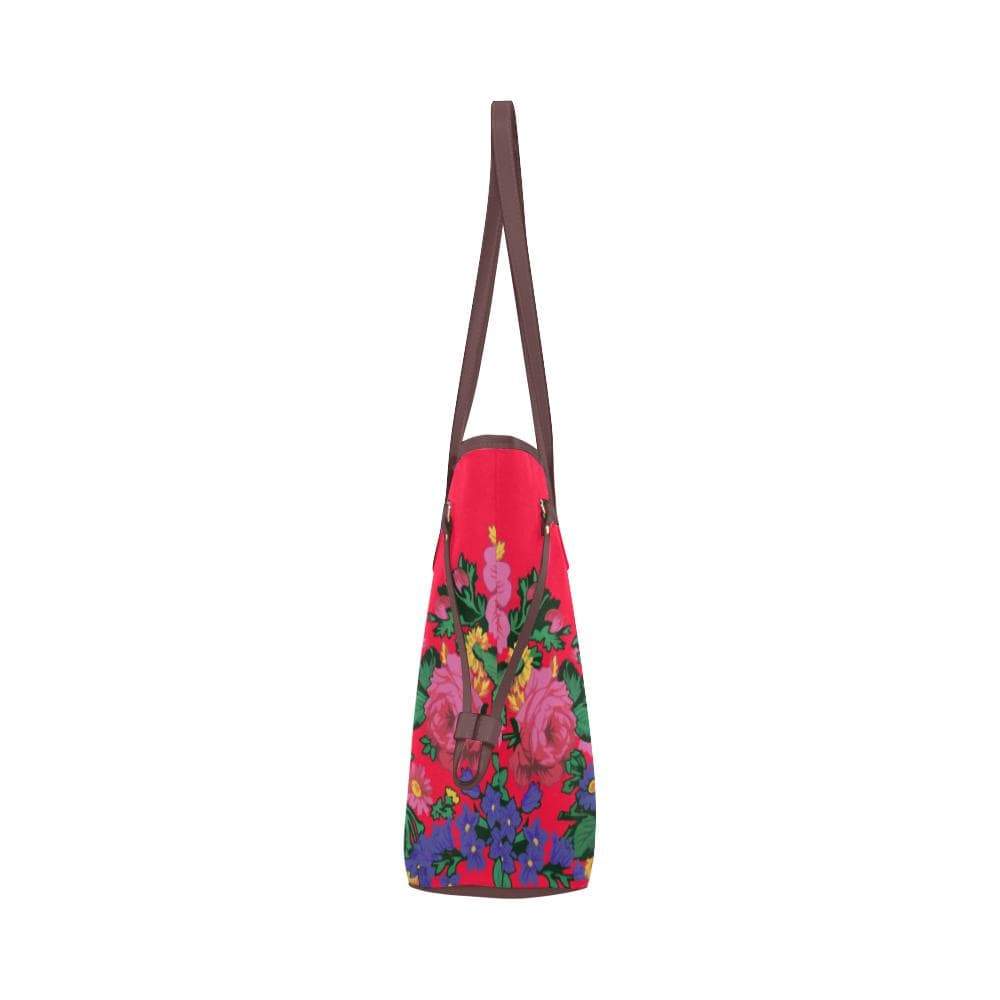 Kokum's Revenge- Dahlia Clover Canvas Tote Bag (Model 1661) Clover Canvas Tote Bag (1661) e-joyer