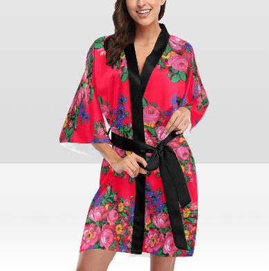 Kokum's Revenge Dahlia Kimono Robe Artsadd