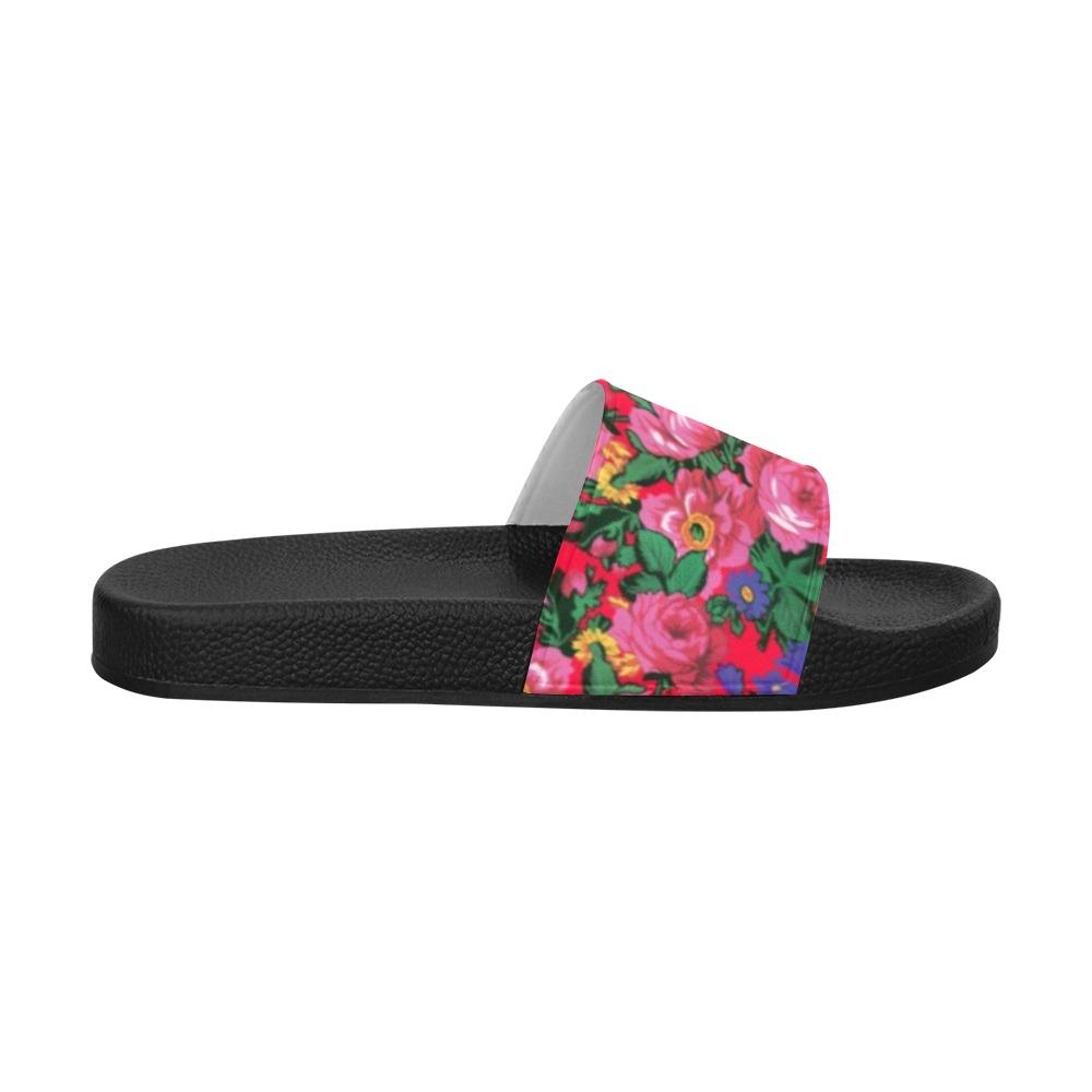 Kokum's Revenge Dahlia Men's Slide Sandals (Model 057) Men's Slide Sandals (057) e-joyer