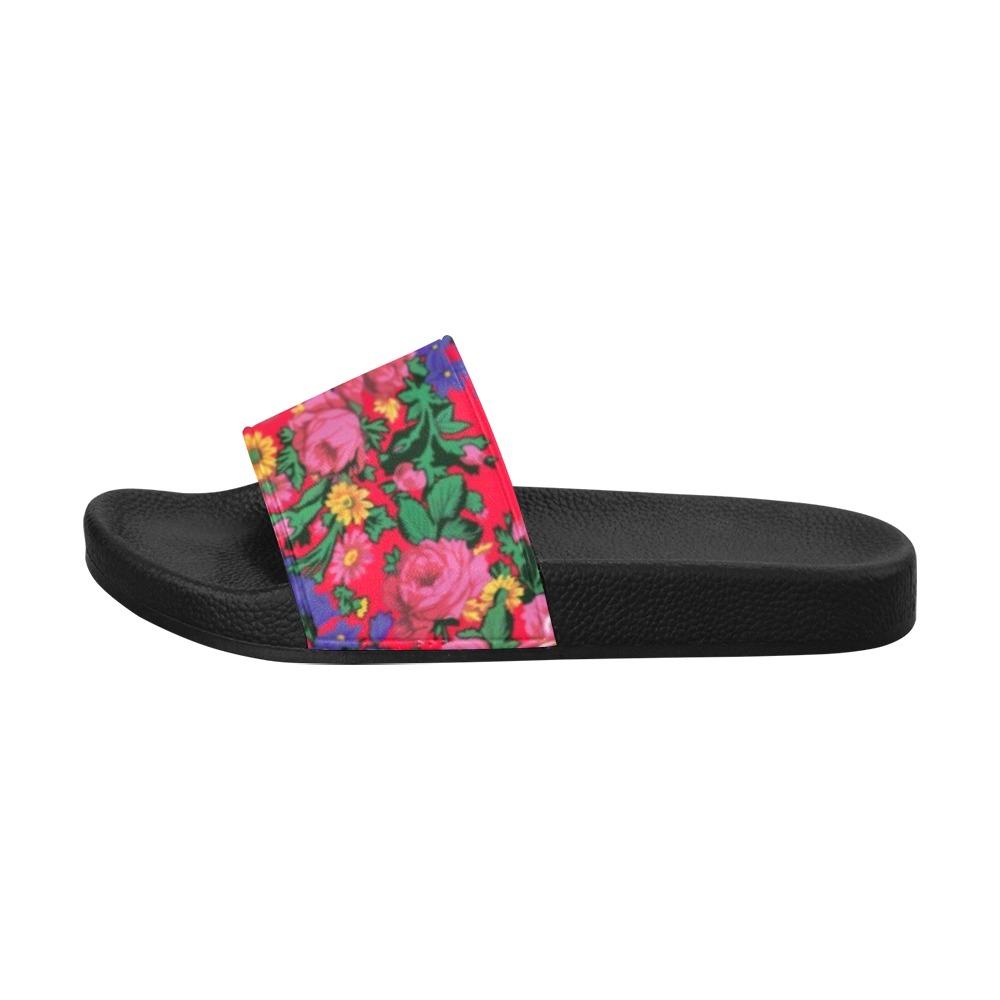 Kokum's Revenge Dahlia Men's Slide Sandals (Model 057) Men's Slide Sandals (057) e-joyer