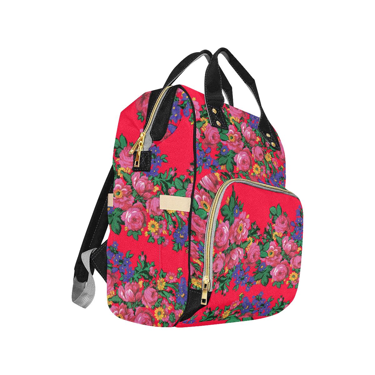 Kokum's Revenge- Dahlia Multi-Function Diaper Backpack (Model 1688) Diaper Backpack (1688) e-joyer