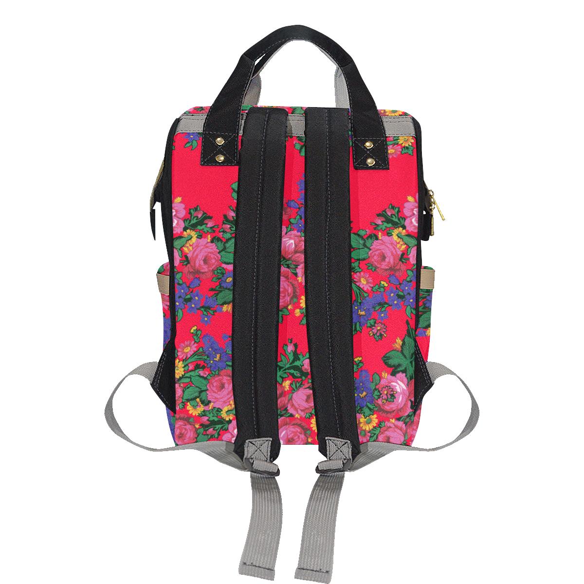 Kokum's Revenge- Dahlia Multi-Function Diaper Backpack (Model 1688) Diaper Backpack (1688) e-joyer