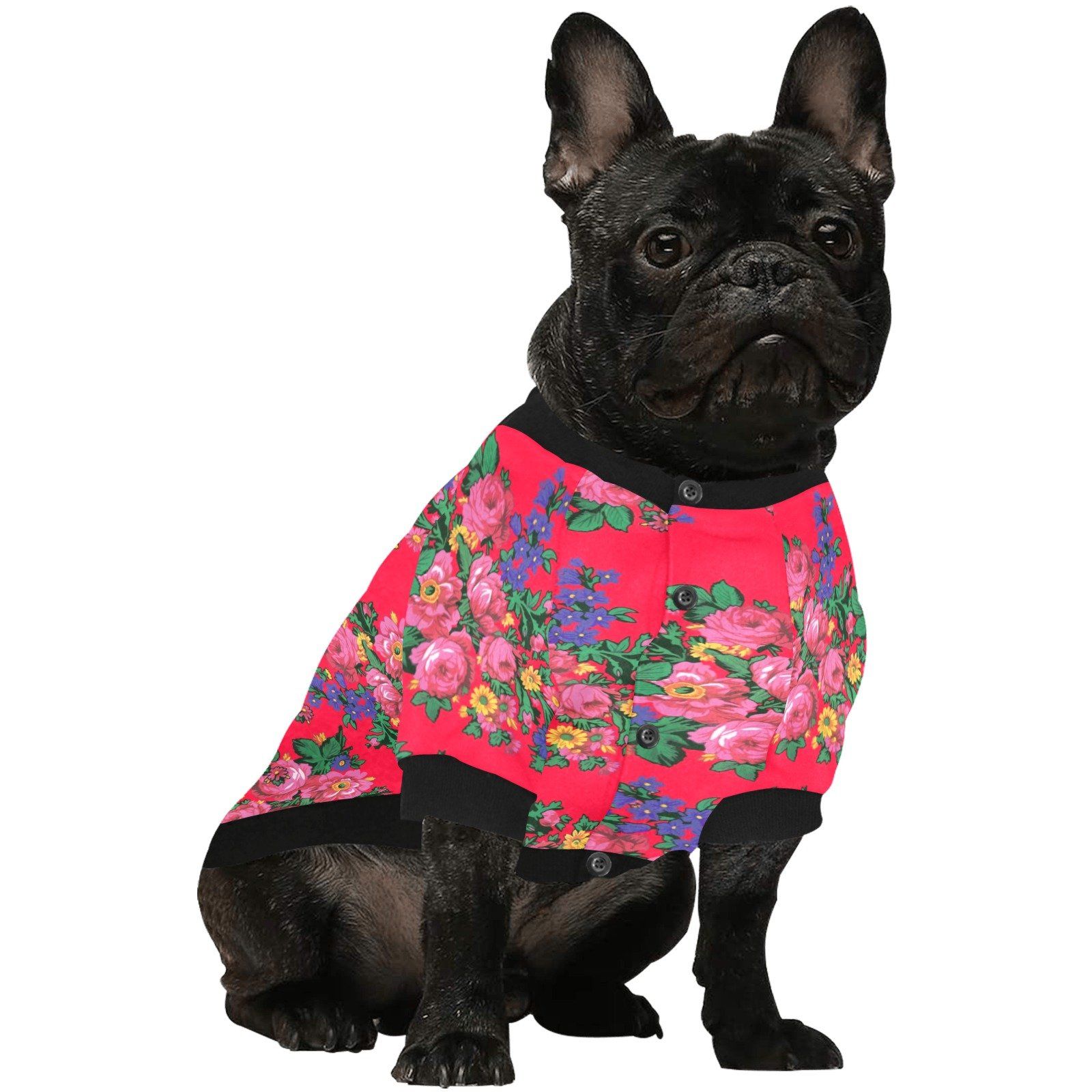 Kokum's Revenge Dahlia Pet Dog Round Neck Shirt Pet Dog Round Neck Shirt e-joyer