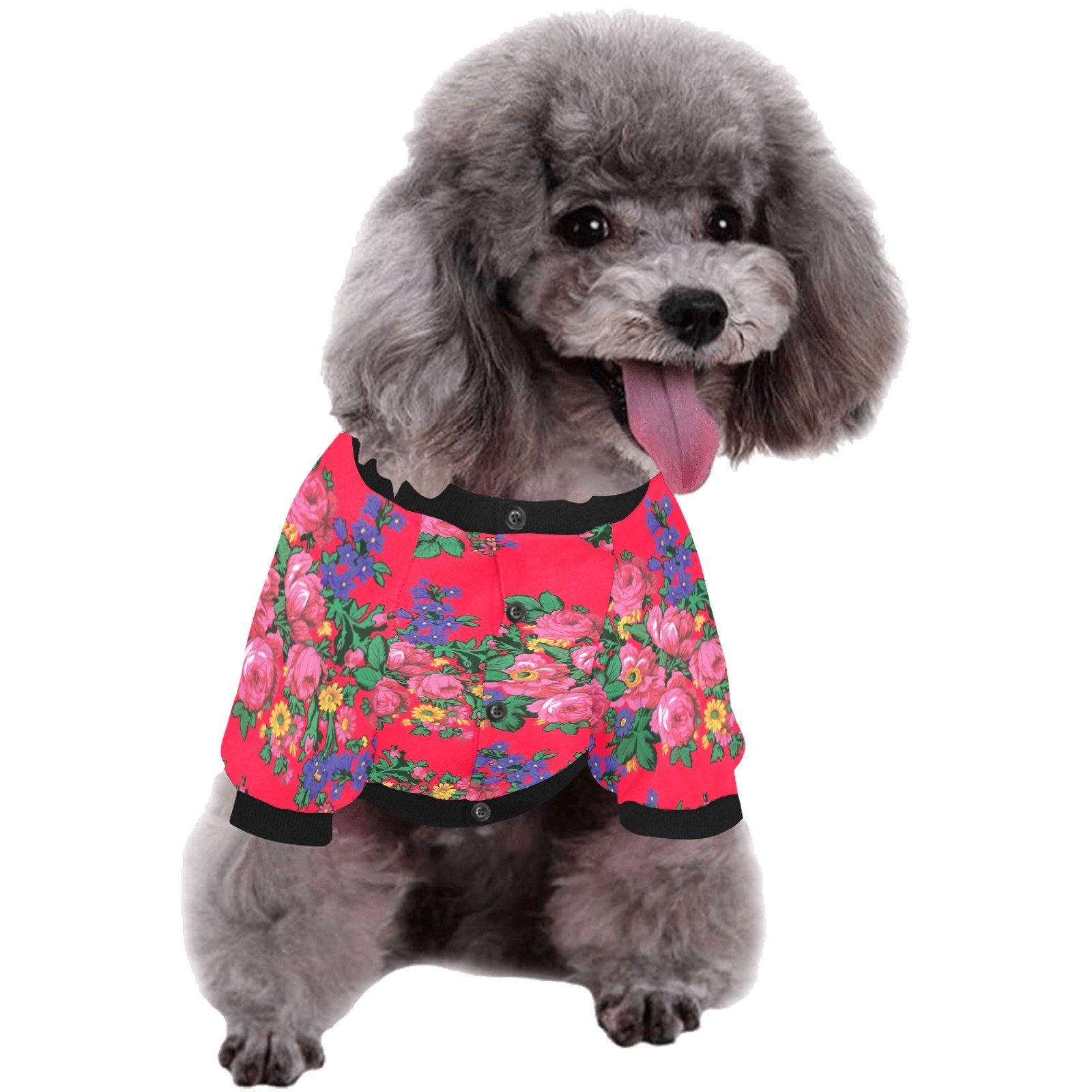 Kokum's Revenge Dahlia Pet Dog Round Neck Shirt Pet Dog Round Neck Shirt e-joyer