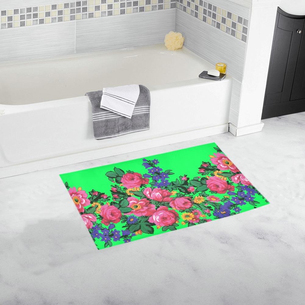 Kokum's Revenge Green Bath Rug 16''x 28'' Bath Rug 16''x 28'' e-joyer