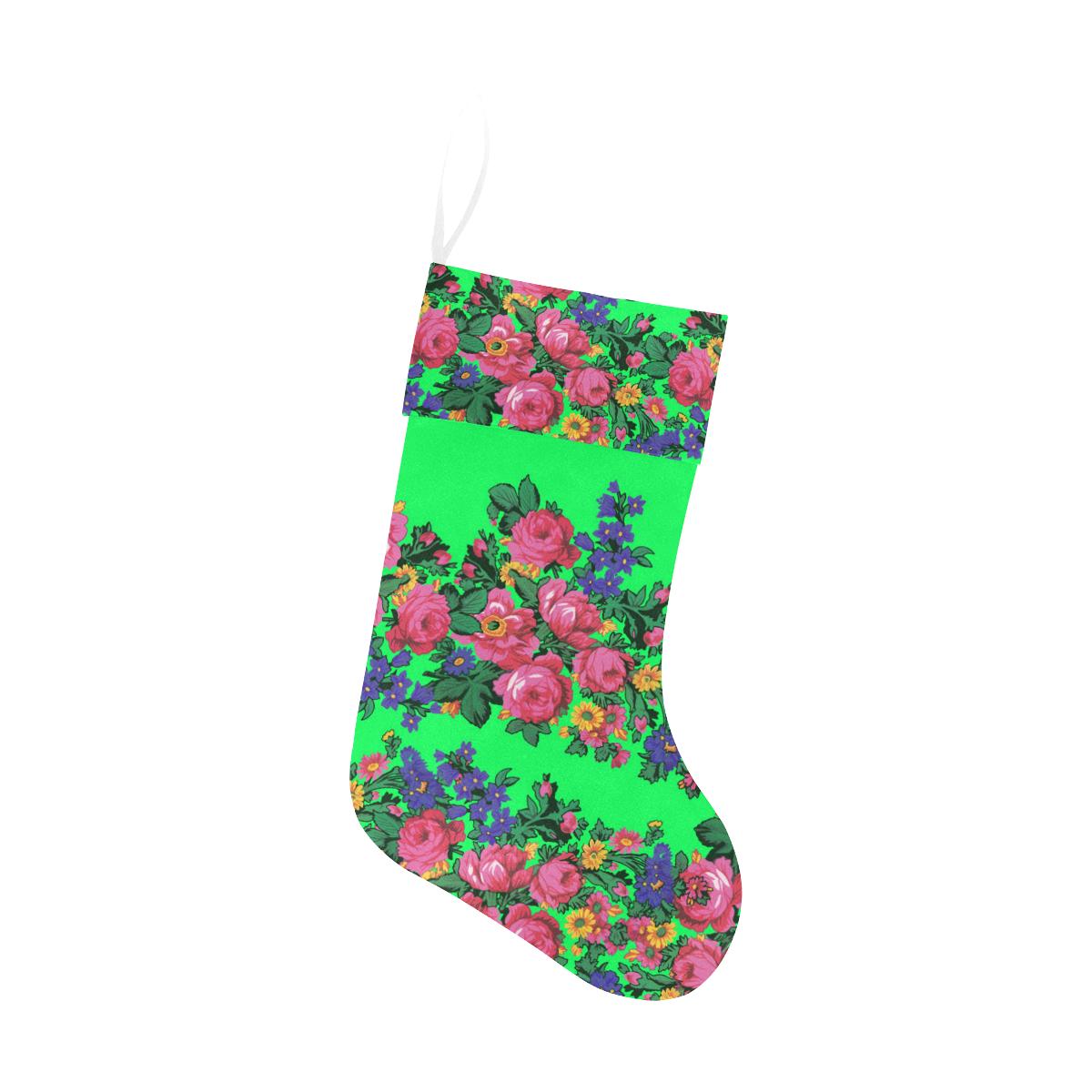 Kokum's Revenge Green Christmas Stocking holiday stocking e-joyer