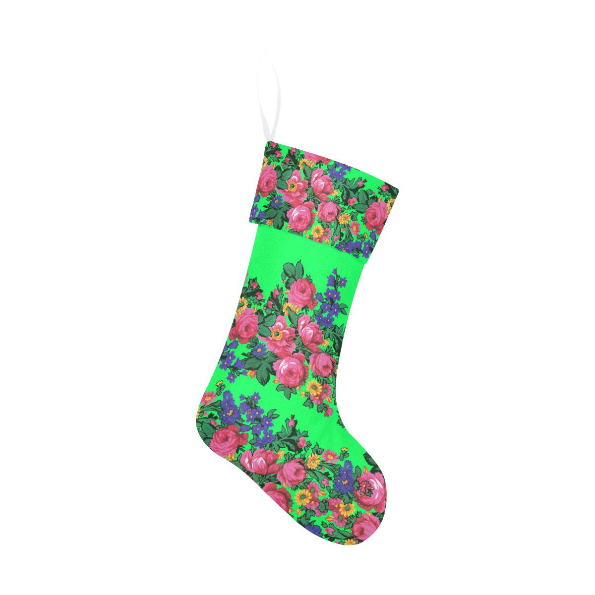 Kokum's Revenge Green Christmas Stocking holiday stocking e-joyer