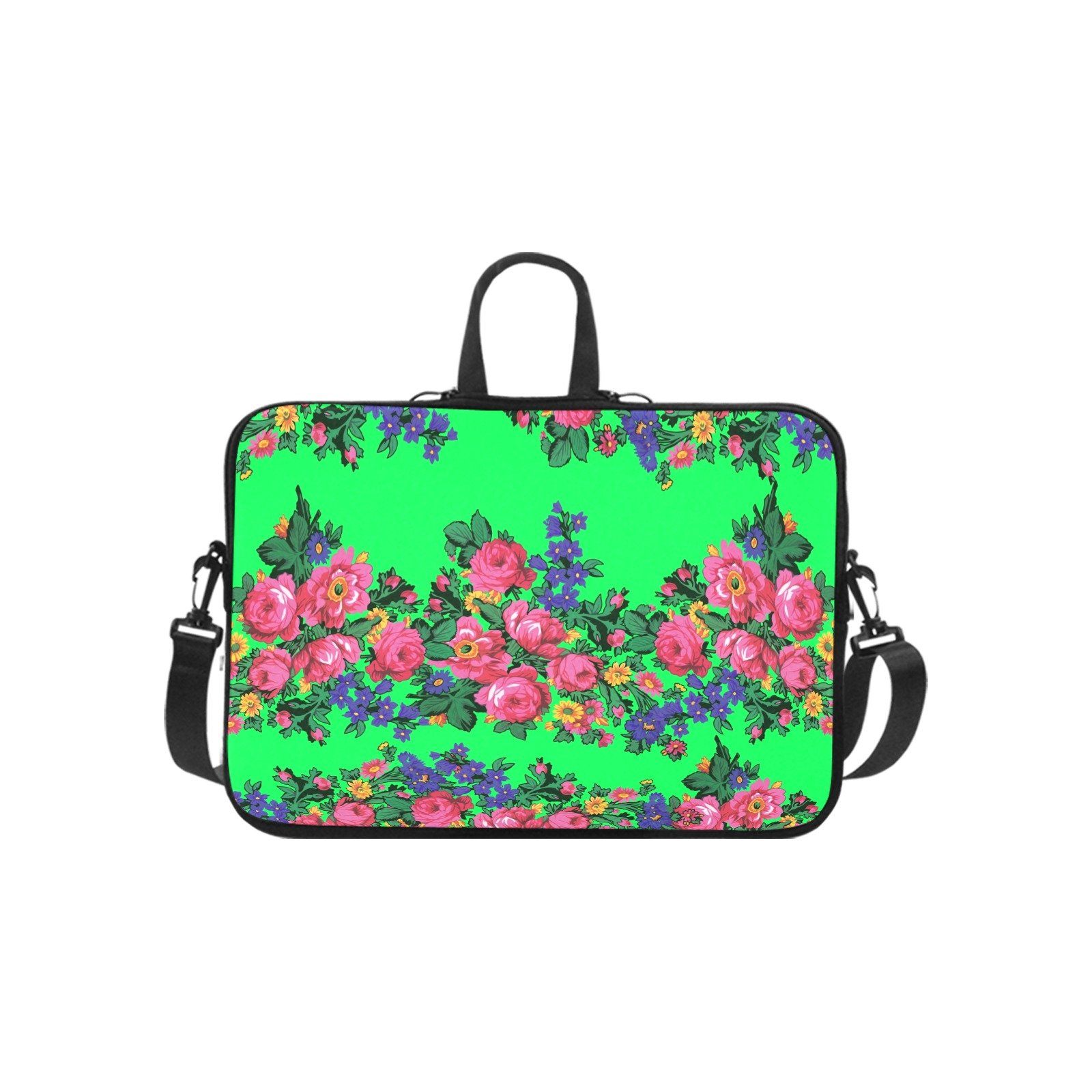 Kokum's Revenge Green Laptop Handbags 17" bag e-joyer