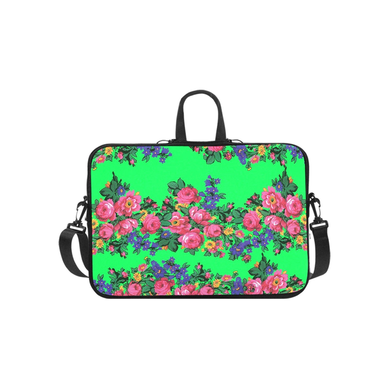 Kokum's Revenge Green Laptop Handbags 17" bag e-joyer