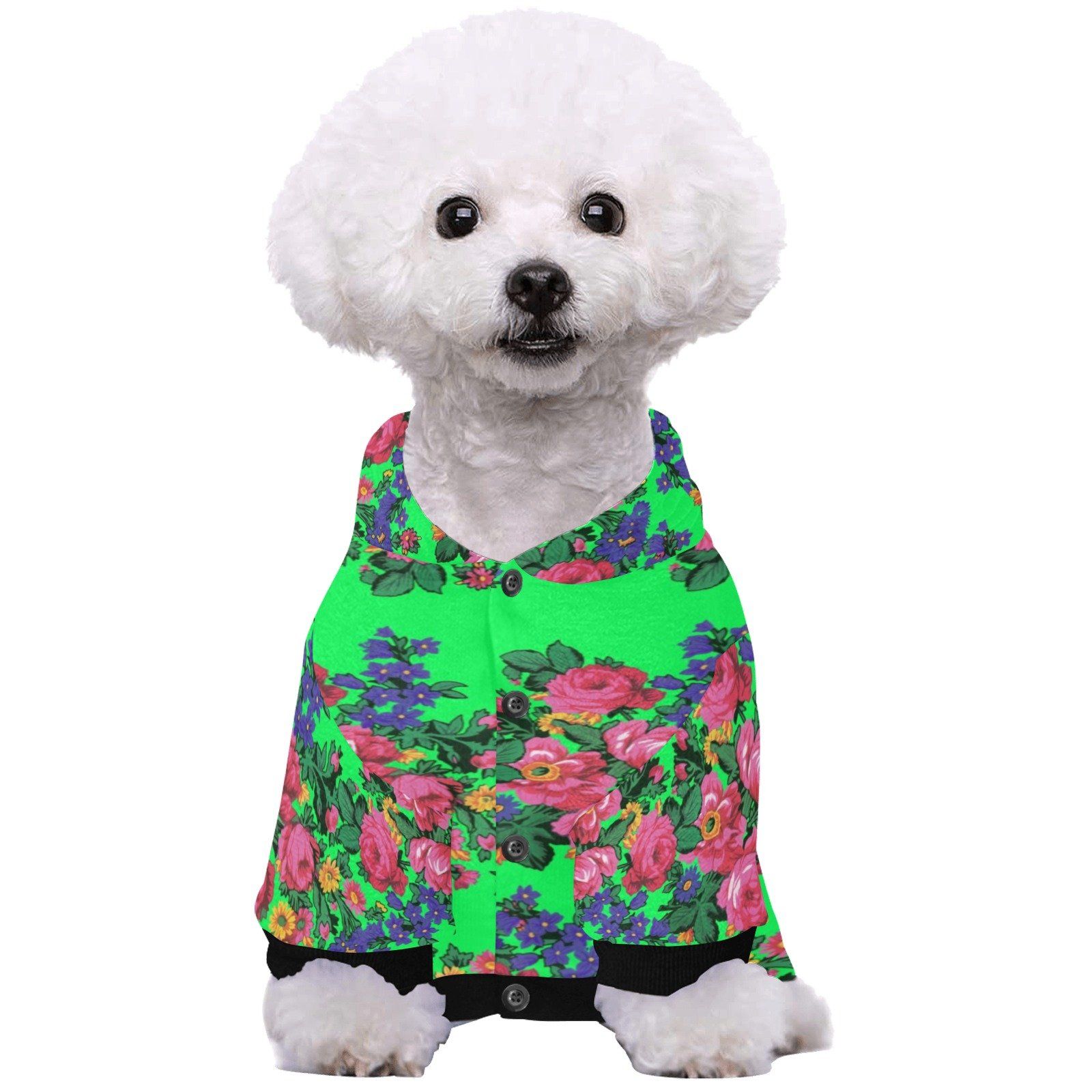 Kokum's Revenge Green Pet Dog Hoodie Pet Dog Hoodie e-joyer