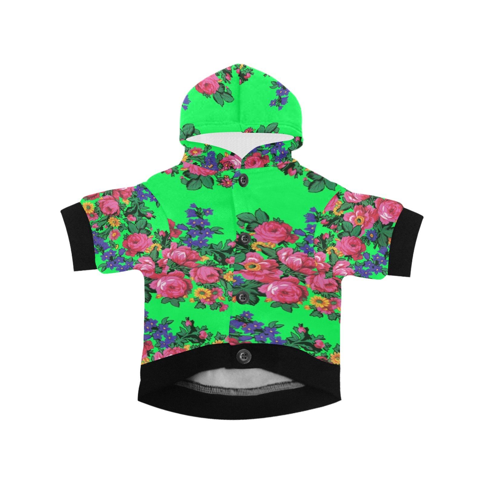 Kokum's Revenge Green Pet Dog Hoodie Pet Dog Hoodie e-joyer