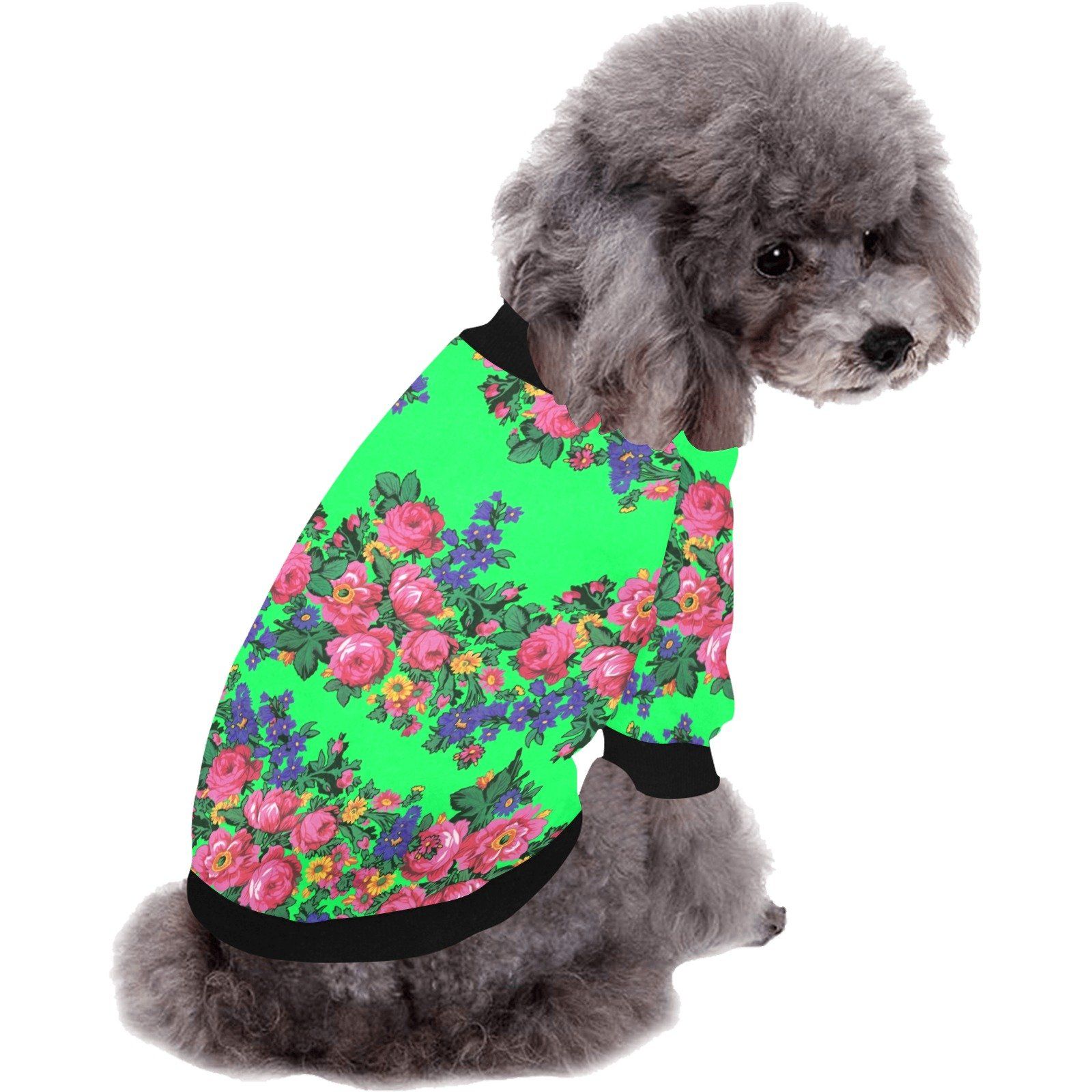 Kokum's Revenge Green Pet Dog Round Neck Shirt Pet Dog Round Neck Shirt e-joyer