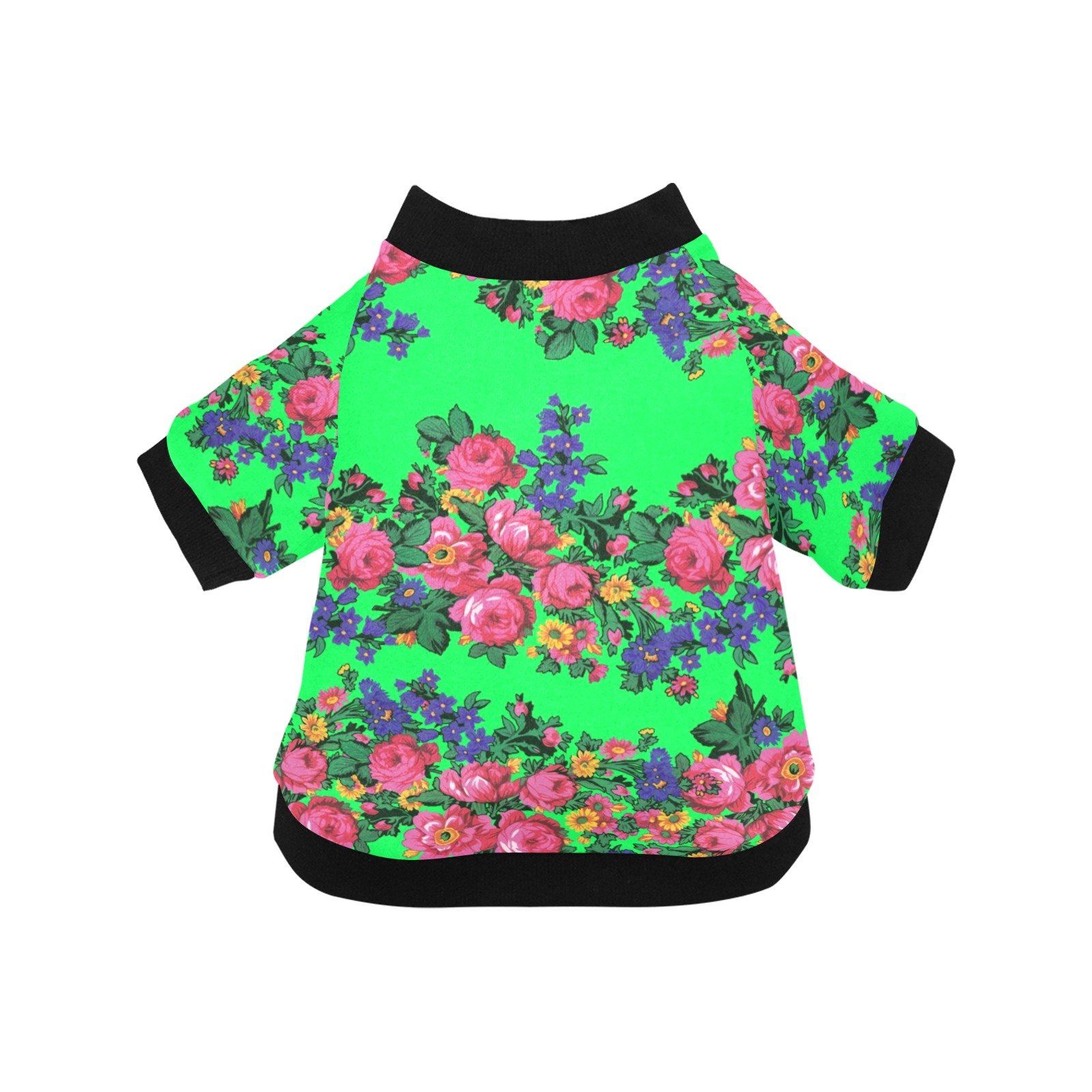 Kokum's Revenge Green Pet Dog Round Neck Shirt Pet Dog Round Neck Shirt e-joyer