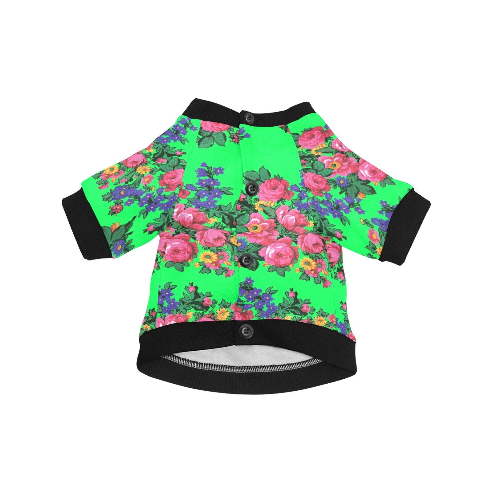 Kokum's Revenge Green Pet Dog Round Neck Shirt Pet Dog Round Neck Shirt e-joyer