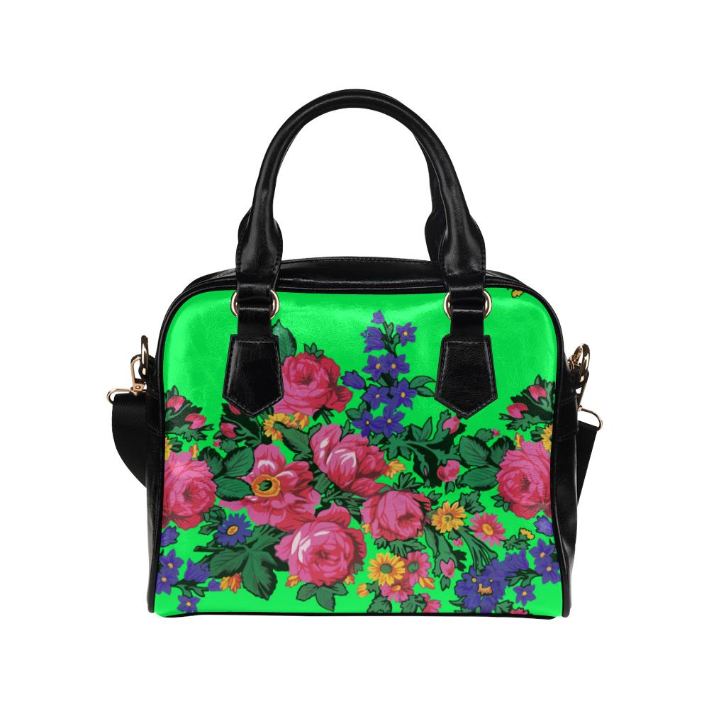 Kokum's Revenge Green Shoulder Handbag (Model 1634) Shoulder Handbags (1634) e-joyer