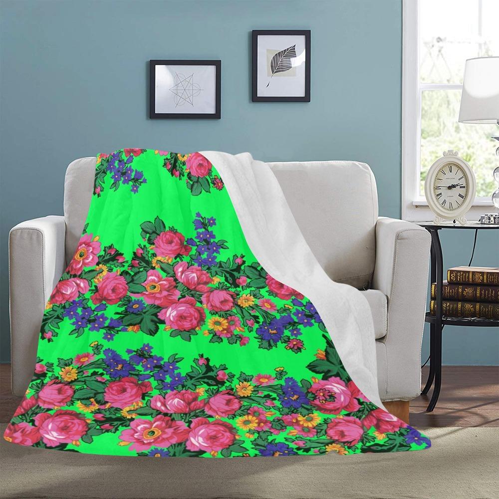 Kokum's Revenge Green Ultra-Soft Micro Fleece Blanket 60"x80" Ultra-Soft Blanket 60''x80'' e-joyer