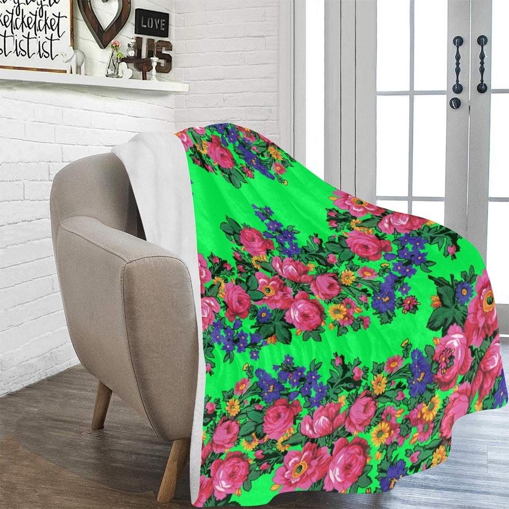 Kokum's Revenge Green Ultra-Soft Micro Fleece Blanket 60"x80" Ultra-Soft Blanket 60''x80'' e-joyer