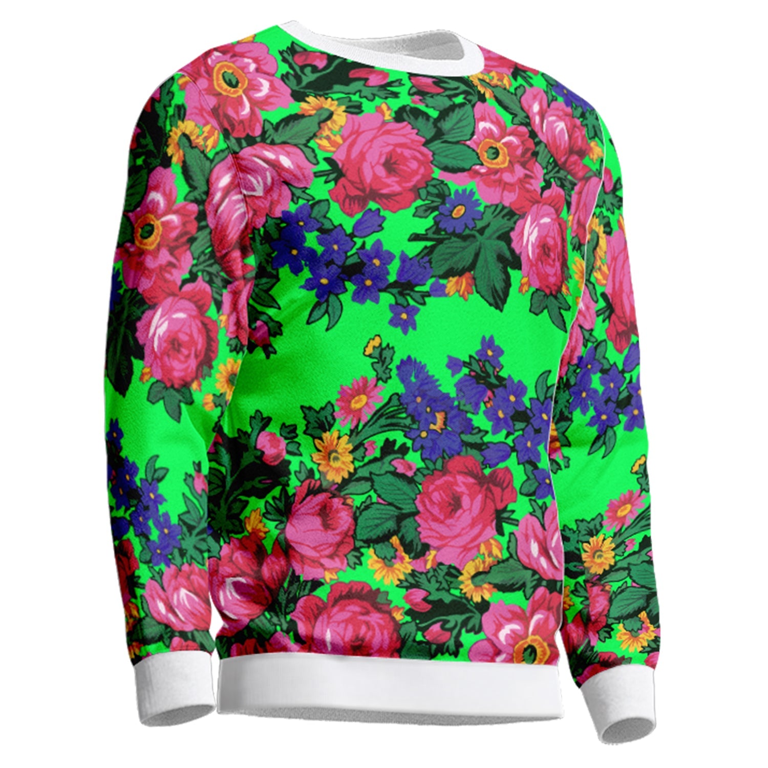 Kokum's Revenge Green Unisex Crewneck Long Sleeve Top Herman