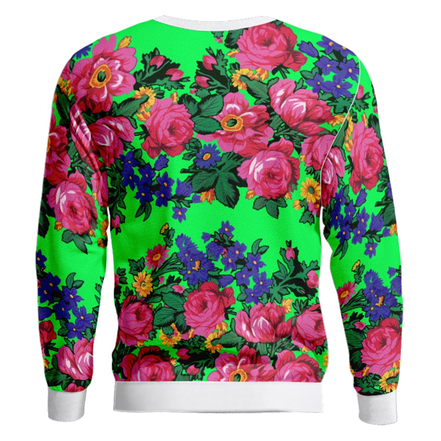 Kokum's Revenge Green Unisex Crewneck Long Sleeve Top Herman