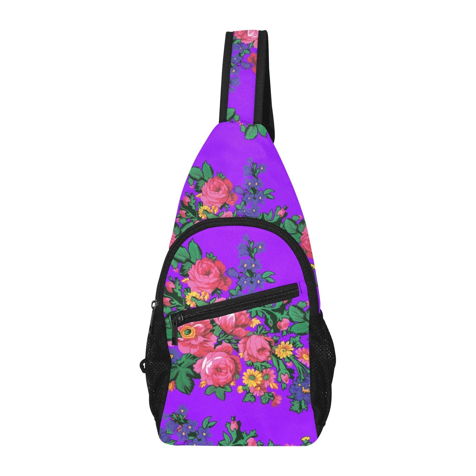 Kokum's Revenge Lilac All Over Print Chest Bag (Model 1719) All Over Print Chest Bag (1719) e-joyer