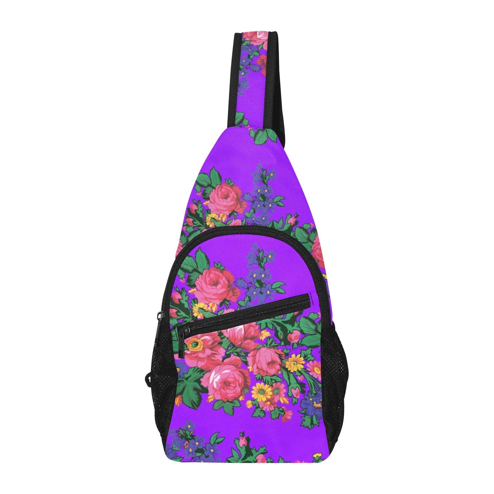 Kokum's Revenge Lilac All Over Print Chest Bag (Model 1719) All Over Print Chest Bag (1719) e-joyer 